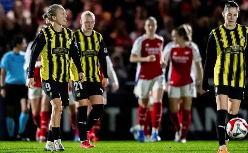 Häcken ute – Arsenal till CL