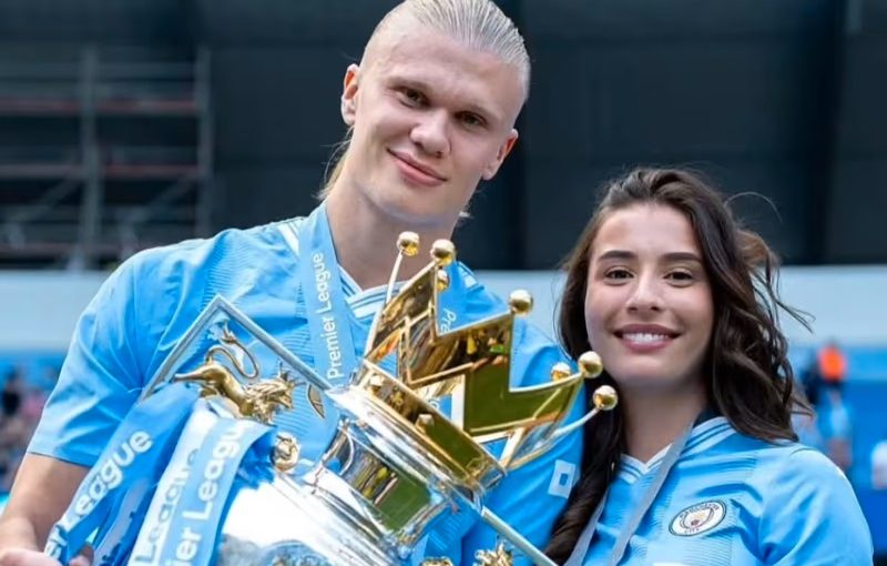 Erling Haaland har blivit pappa
