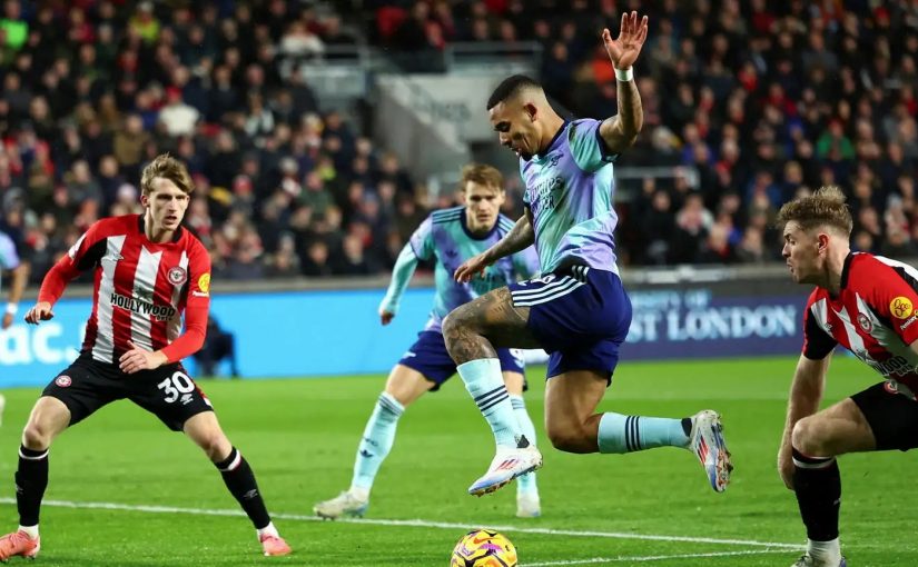 Gabriel Jesus fortsatt stekhet i Arsenals vinst