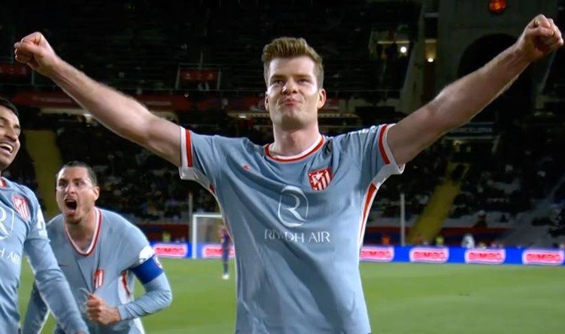 Alexander Sörloth kvitterade på stopptid i galet stormöte