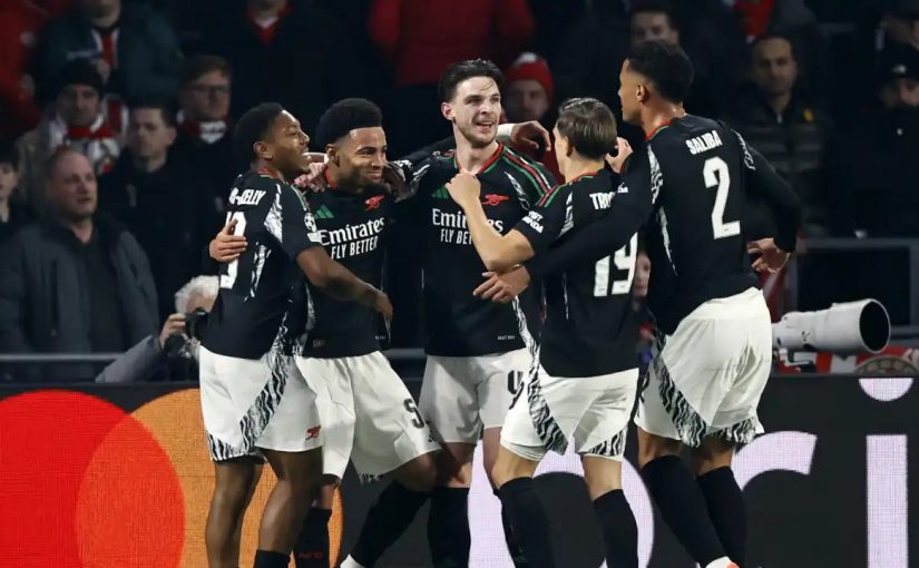 Arsenals ungdomar i all ära