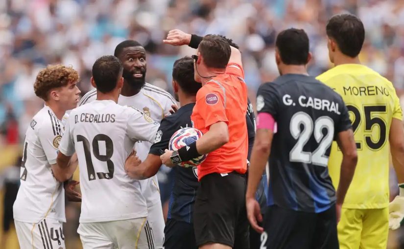 Real Madrids Antonio Rüdriger ska ha blivit utsatt för rasism under klubblags-VM.