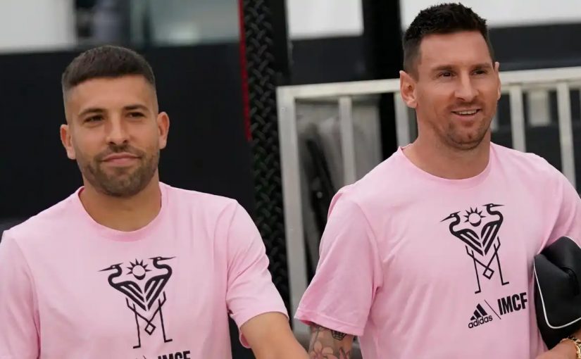 Lionel Messi och Jordi Alba stängs av