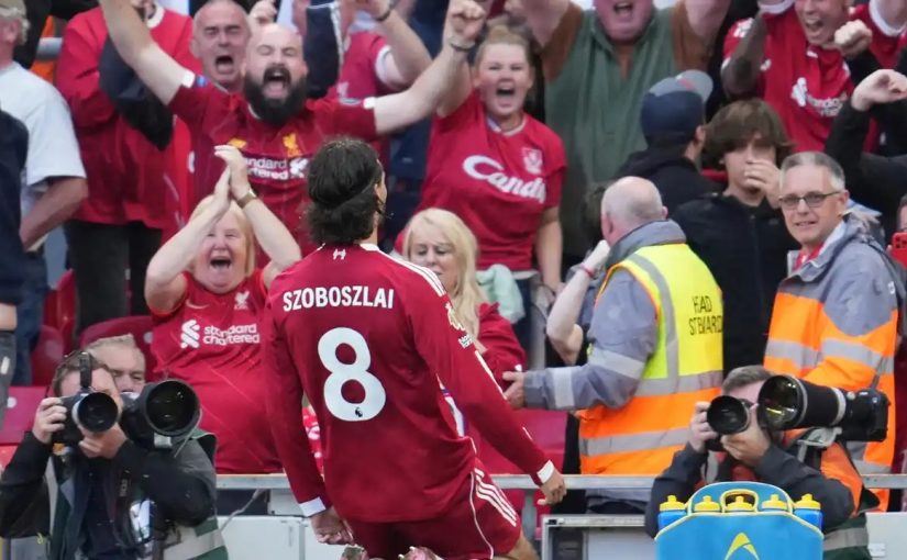 Szoboszlais drömfrispark bakom Liverpool seger