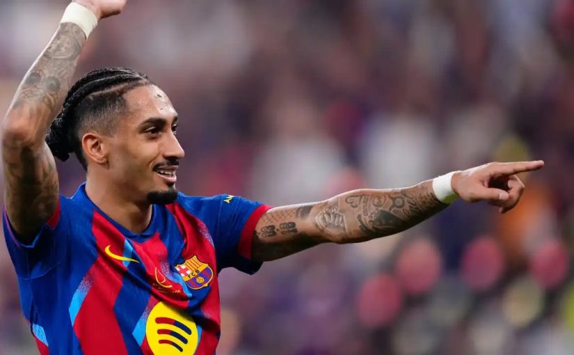 Galet El Clasico – Raphinha stor hjälte