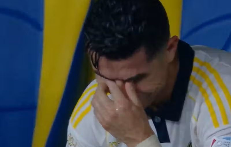Cristiano Ronaldo i tårar efter första titeln i Saudiarabien