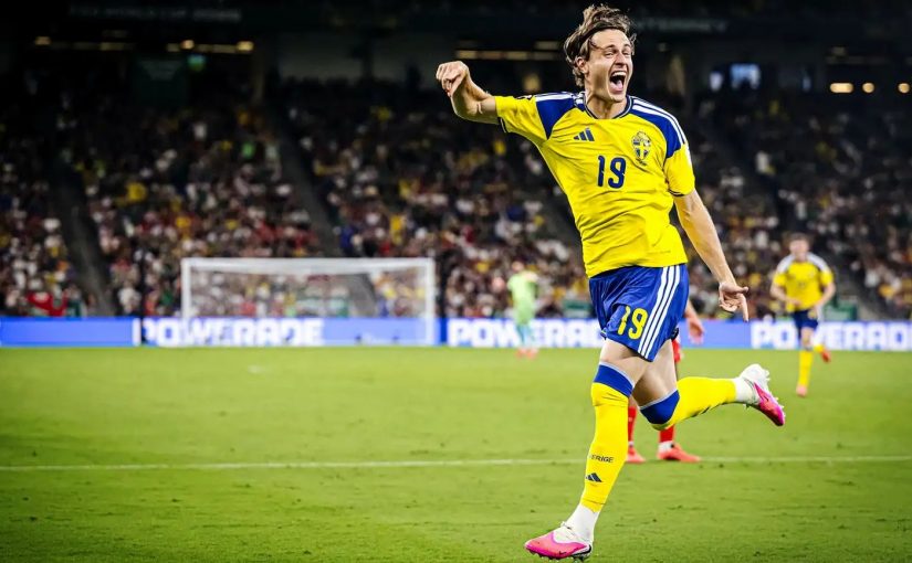 Blågult krossade Tunisien i fotbolls-VM