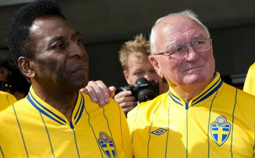 Pelés Råsundatröja säljs