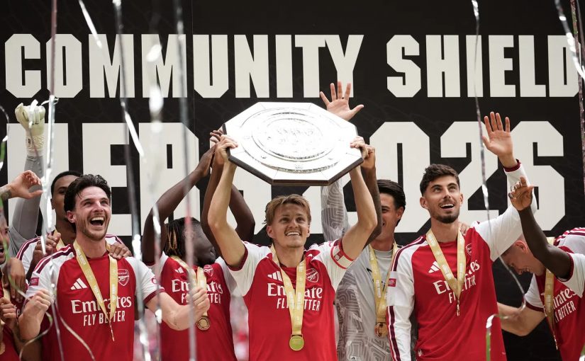Arsenal körde över Manchester City i Community Shield