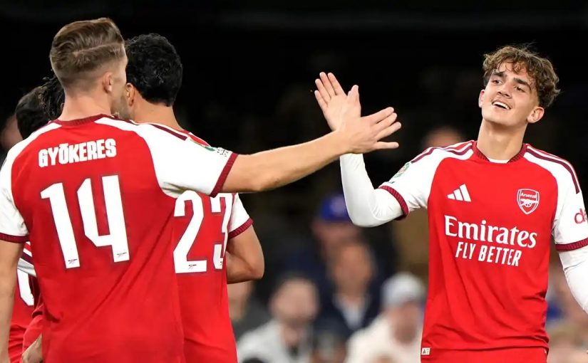 Viktor Gyökeres mållös när Arsenal gick vidare i ligacupen