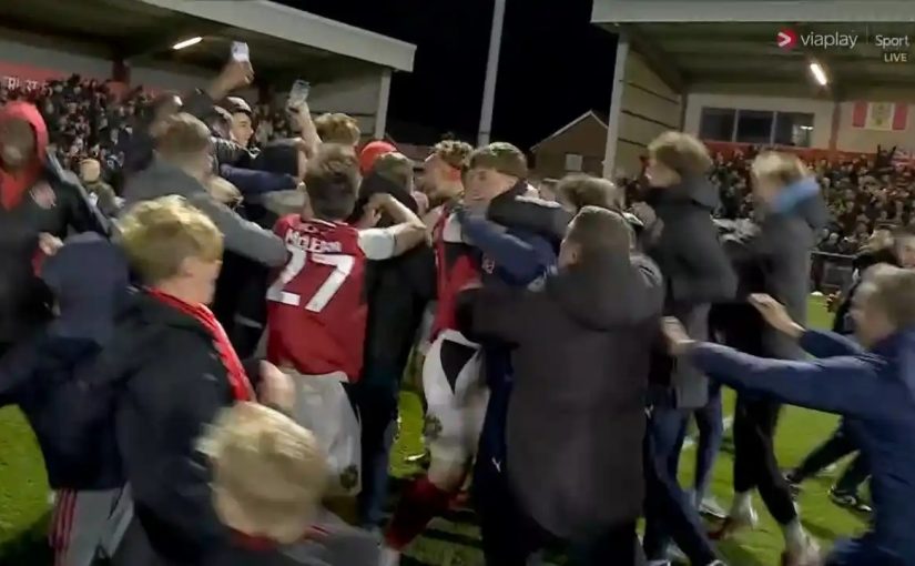 Arsenals superfiasko mot division 2-laget