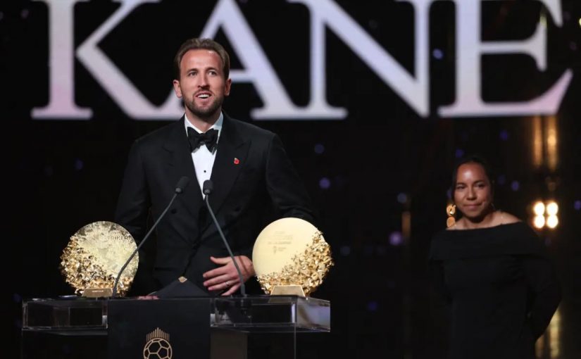Harry Kane tilldelas Ballon d’Or