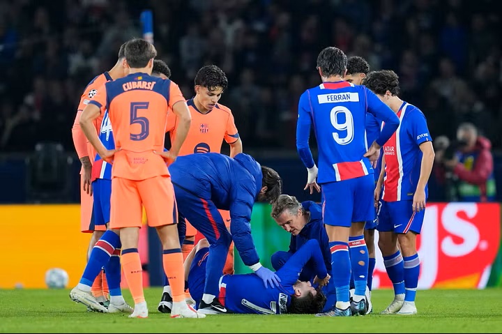 PSG:s mardrömsbesked: Korsbandet är av